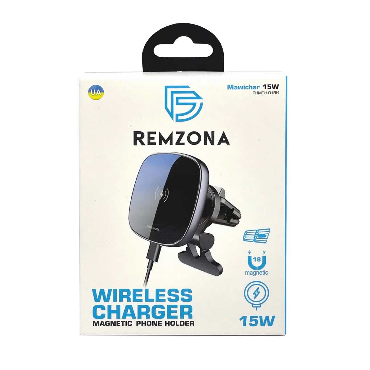 Автмаг трим для тел збездрзарядRemzonaMawichar15W PHMCH-01BK