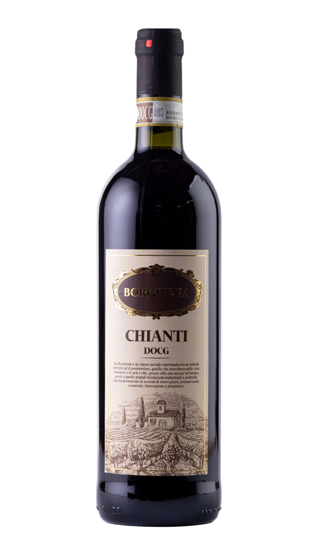 Вино BORGHESIA CHIANTI DOCG (черв.сухе) 0,75л